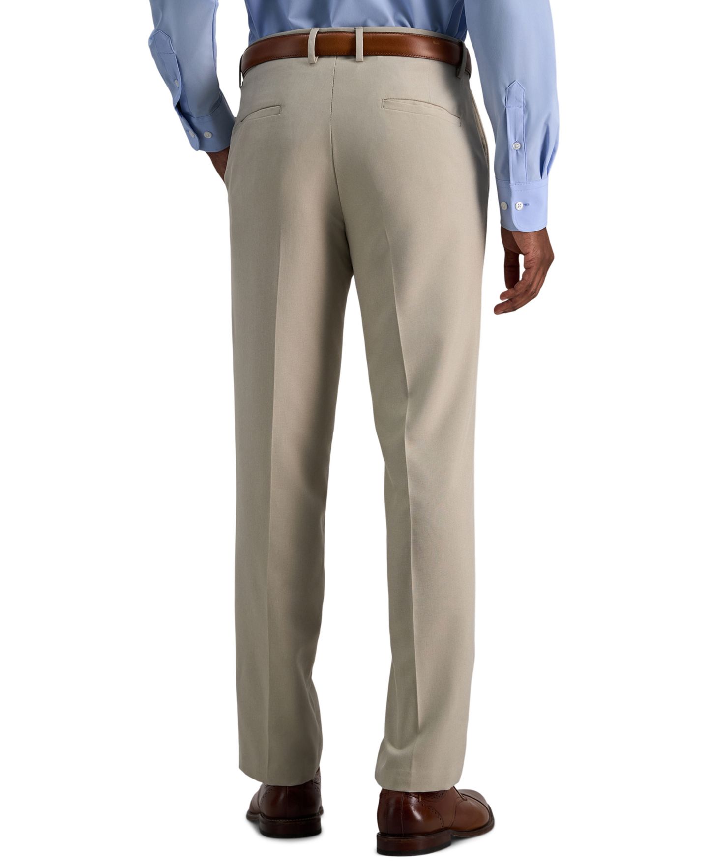 Мужские брюки Kenneth Cole Reaction Modern-Fit Dress Pants, цвет: String — фото 3
