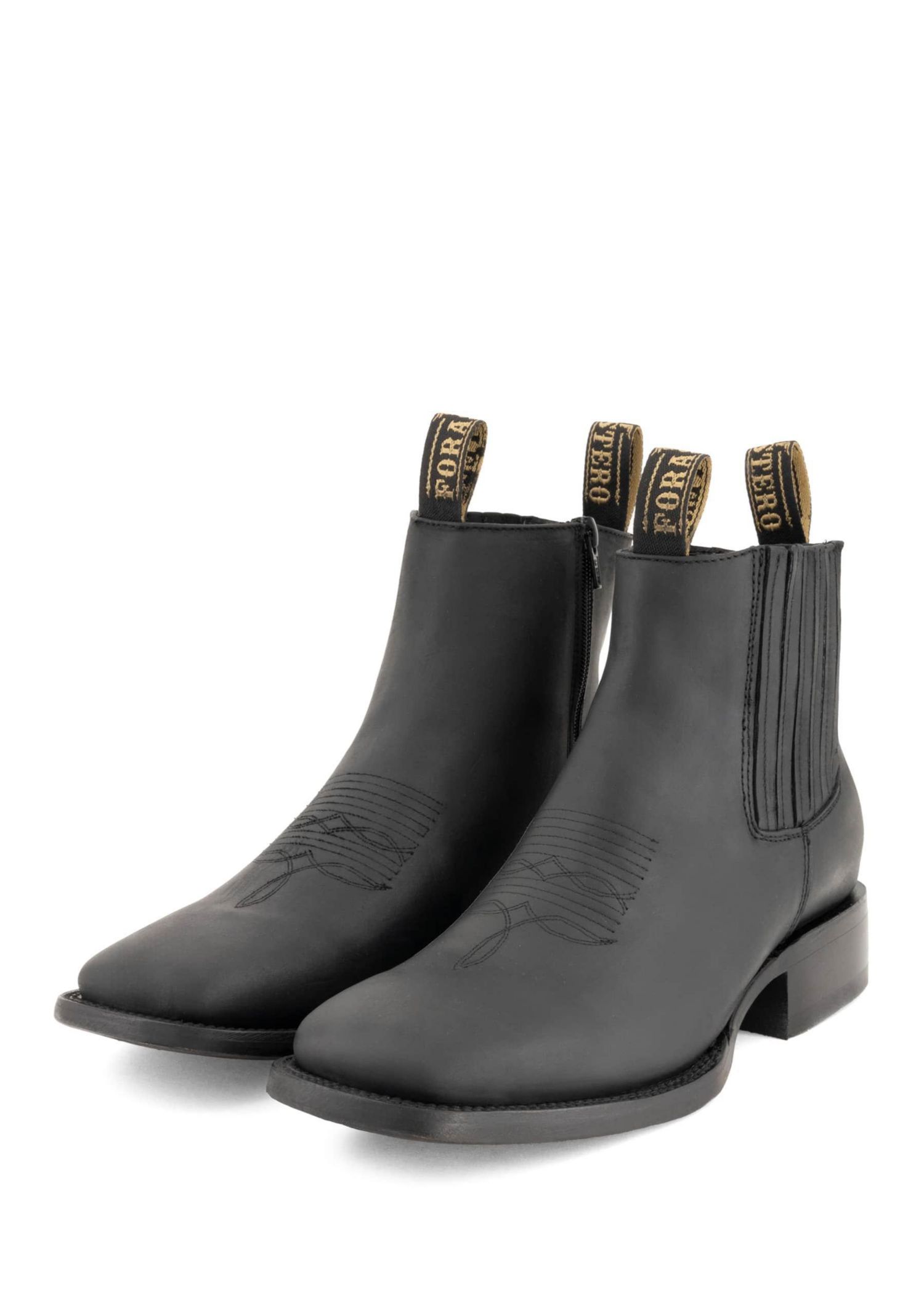 Men's Leather Chelsea Booties