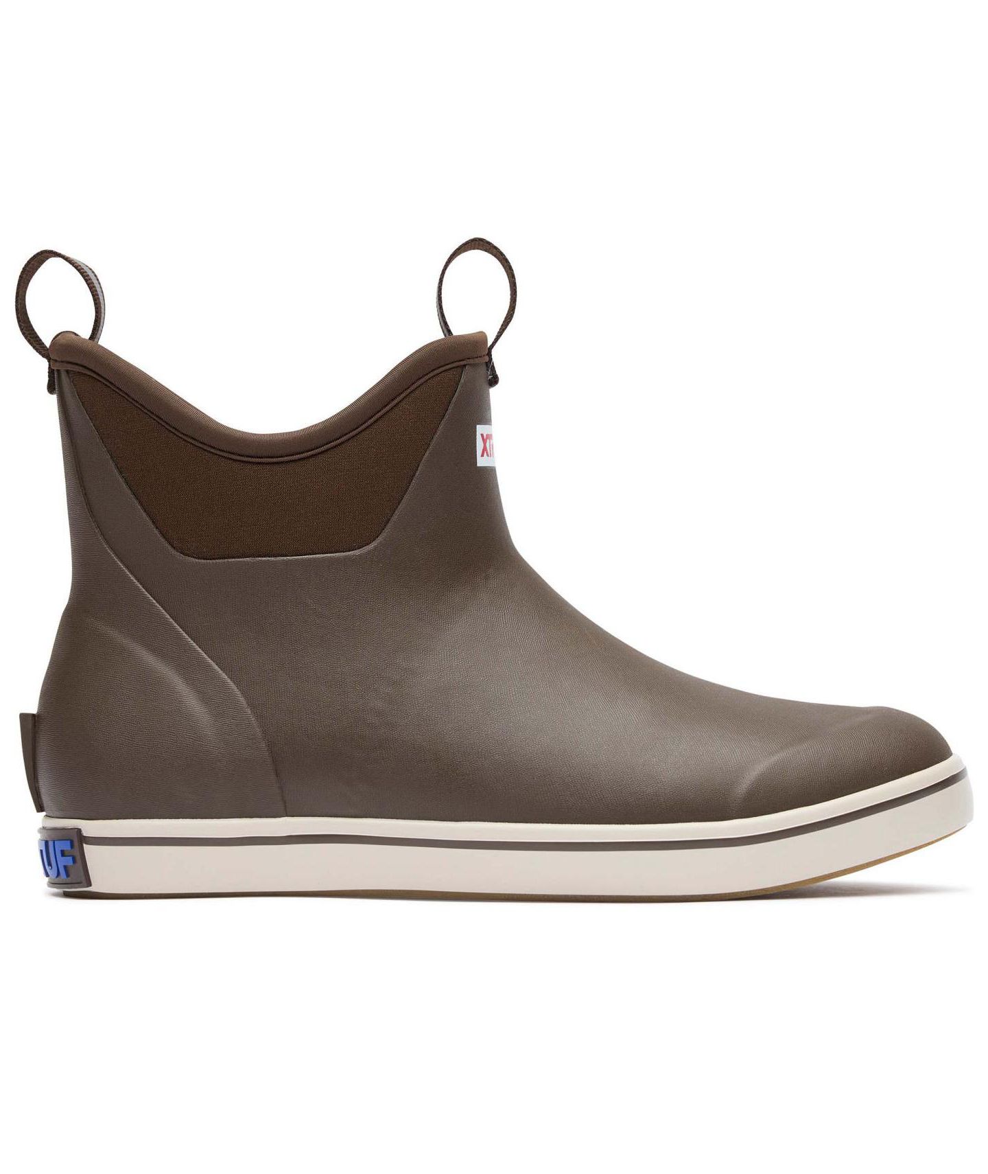Мужские ботинки XTRATUF Fleece Lined Ankle Deck Boot, цвет: Коричневый — фото 2