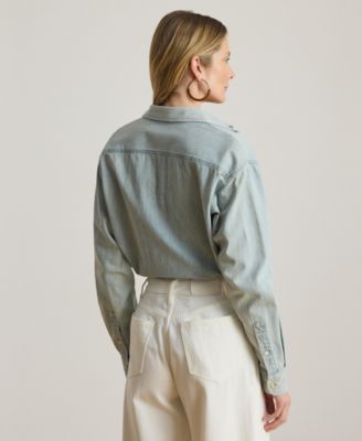 Women's Relaxed-Fit Long-Sleeve Shirt