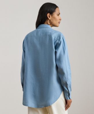 Women's Long-Sleeve Oversized Shirt