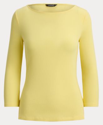 Women's Slim Fit Boat Neck Top