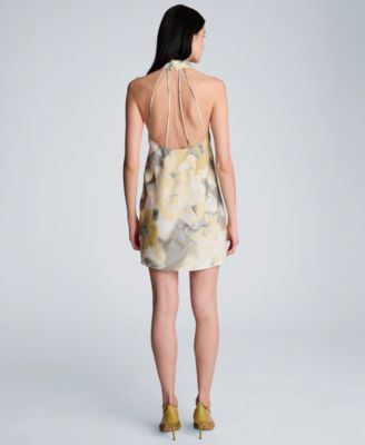 Women's Mock Neck Mini Dress