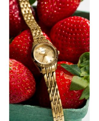 Women's Scarlette Mini Three-Hand Gold-Tone Stainless Steel Watch, 20mm