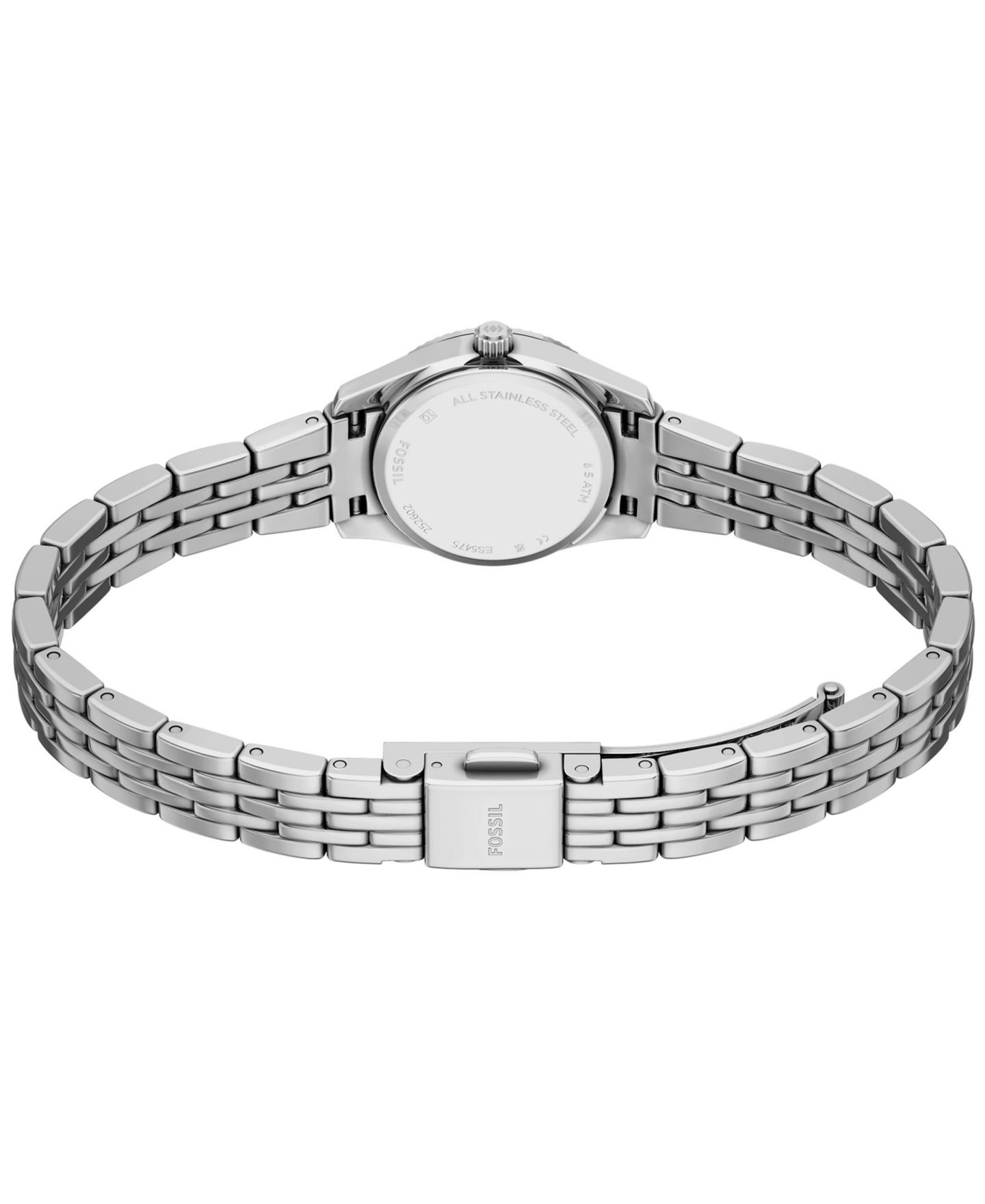 Женские часы Fossil Scarlette Mini Three-Hand Stainless Steel Watch, 20mm — фото 5