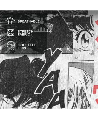 Men's Manga Page Short Sleeve Crew T-shirt