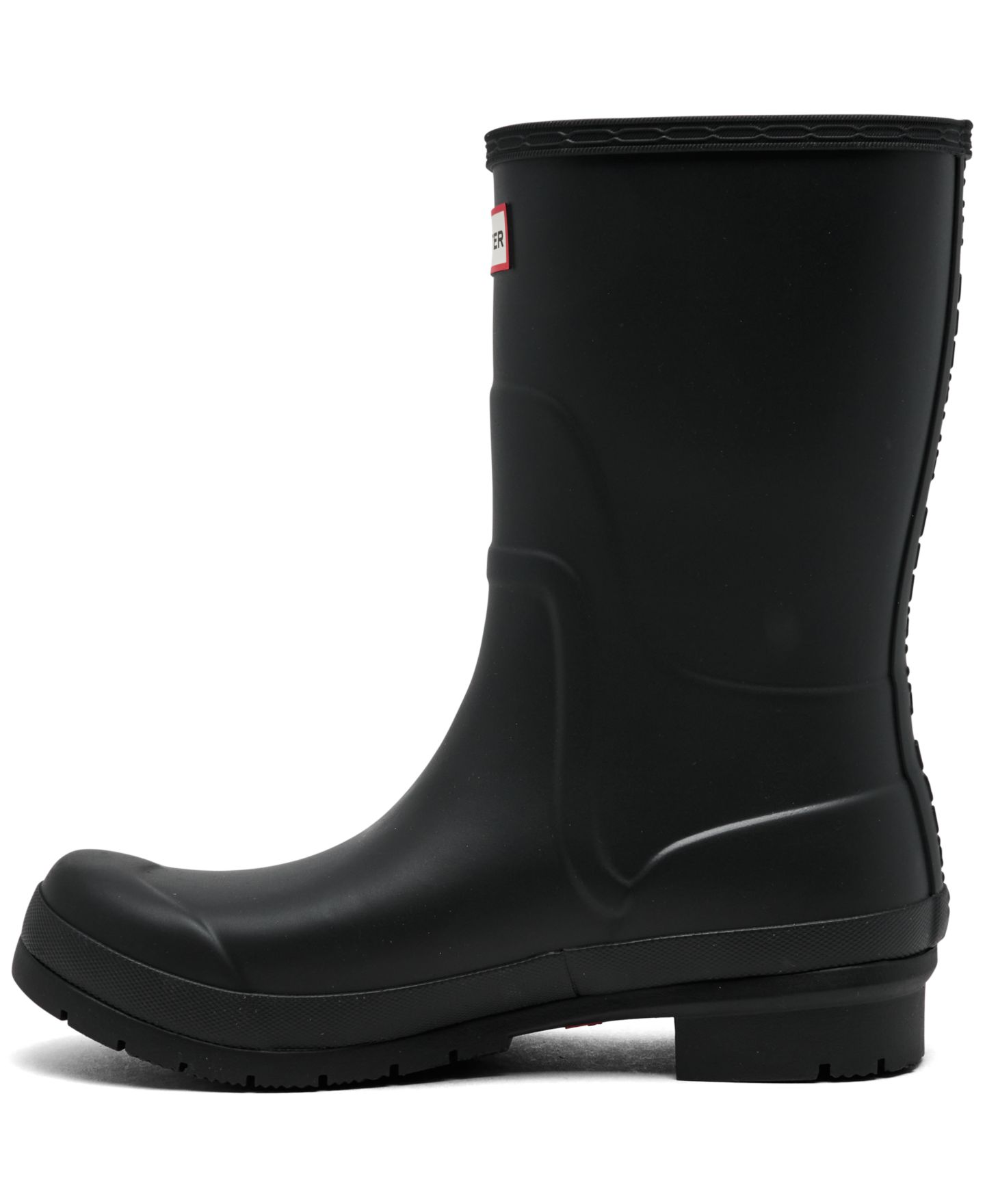 Женские ботинки Hunter Liberty Tall Waterproof Rain Boots, цвет: Чёрный — фото 3