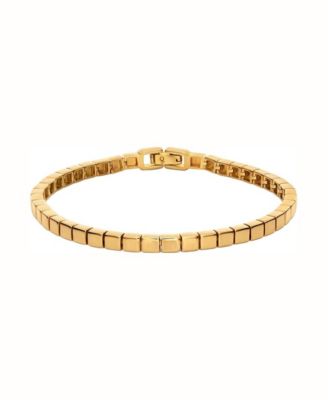 Square Dot Bracelet in Gold Vermeil