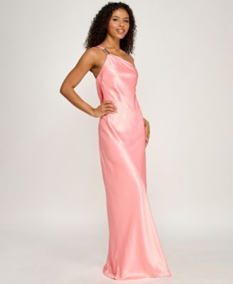 open lace back dress Pastel Peach Quinceanera Dress 1705 Peach / XSmall main image 0
