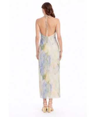Women's Naya Printed Halter Maxi Dress