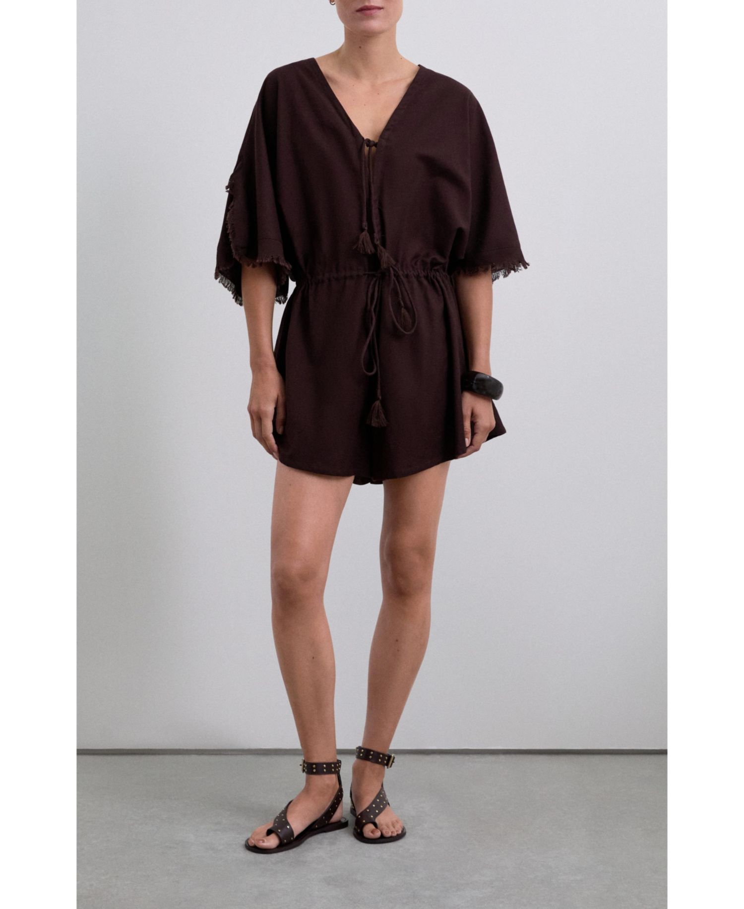 Women's Shortrustic Linen