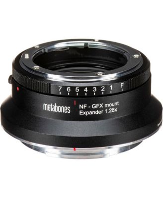 Nikon G Lens to Fuji G-Mount GFX 1.26x Expander