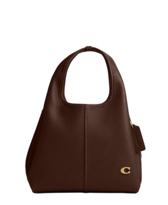Lana Small Pebble Leather Shoulder Bag 23
