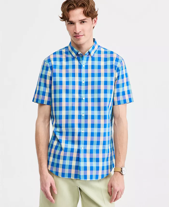 Men's Printed Short-Sleeve Shirt - thumbnail 6