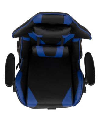 Z300 Gaming Racing Office Ergonomic Pc Chair With Reclining Back And Footrest