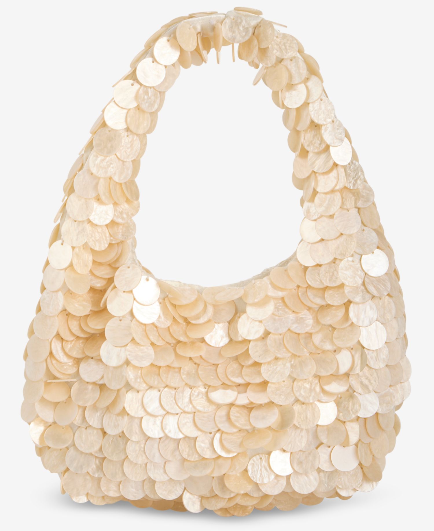 I.N.C International Concepts Mini Hobo Shell Paillettes