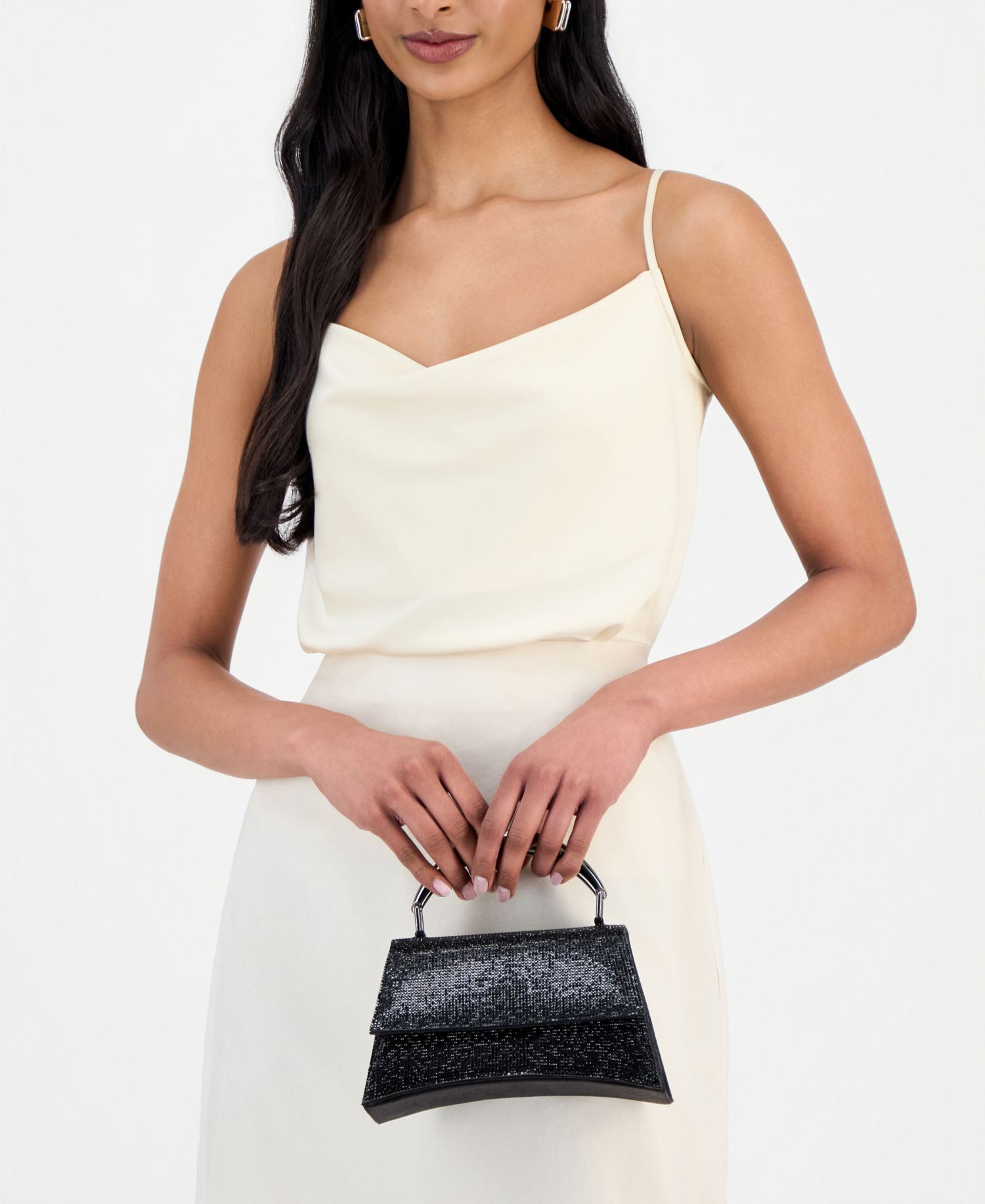 I.N.C International Concepts Metal Top Handle