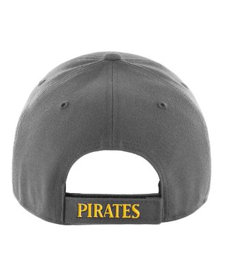 Big Boys and Girls Charcoal ECU Pirates Basic MVP Adjustable Hat