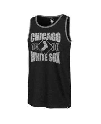 Men's Black Chicago White Sox Upload Franklin Tank Top