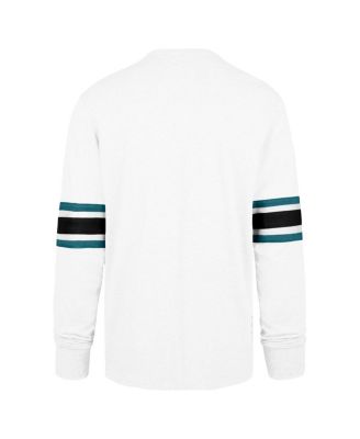 Men's White Jacksonville Jaguars Gridiron Premier Brex Long Sleeve T-Shirt