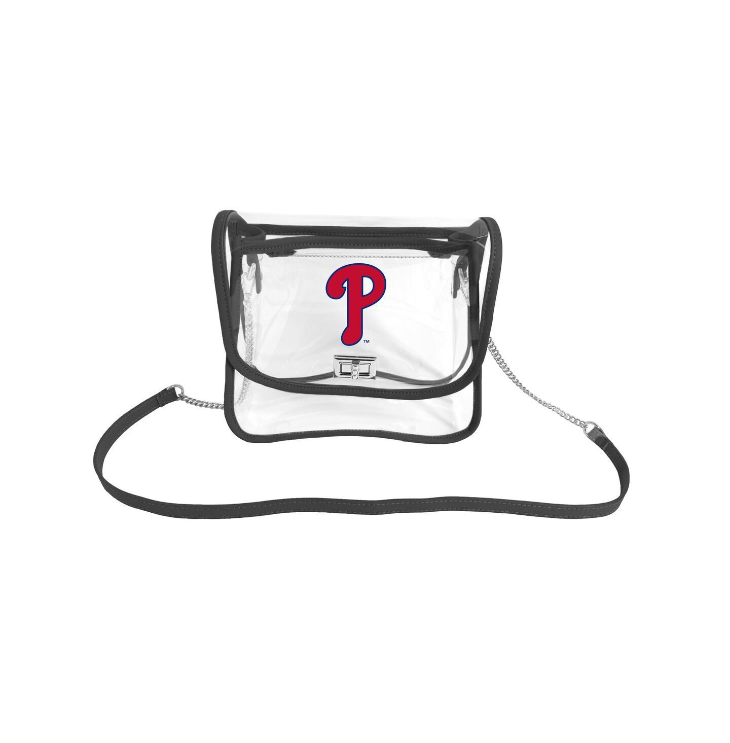 Женская сумка Logo Brands Philadelphia Phillies Sideline Clear Purse — фото 1