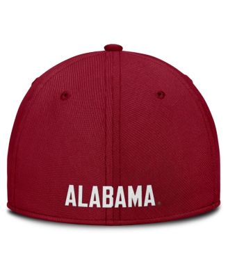 Men's Crimson Alabama Crimson Tide Rise Swoosh Dri-FIT Flex Hat