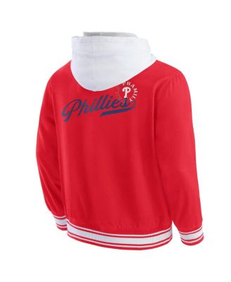 Darius Rucker Collection by Men's&nbsp;Red Philadelphia Phillies Full-Snap Hooded Jacket