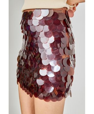 Women's Sequined Half Skirt