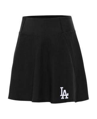 Women's Black Los Angeles Dodgers Chip Skort