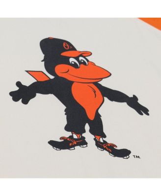 Women's Cream Baltimore Orioles Boyfriend Raglan T-Shirt
