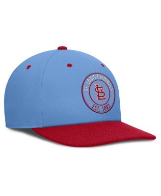 Men's Light Blue/Red St. Louis Cardinals Cooperstown Collection Pro Dri-FIT Snapback Hat