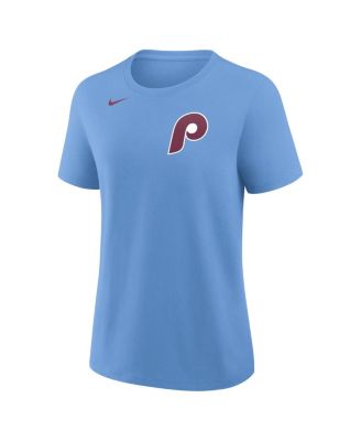 Women's Bryce Harper Light Blue Philadelphia Phillies Name & Number T-Shirt