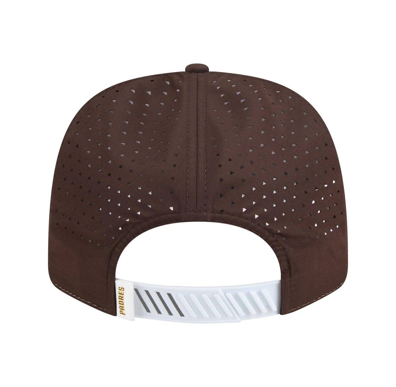 Men's White/Brown San Diego Padres Established Patch 9SEVENTY Adjustable Hat