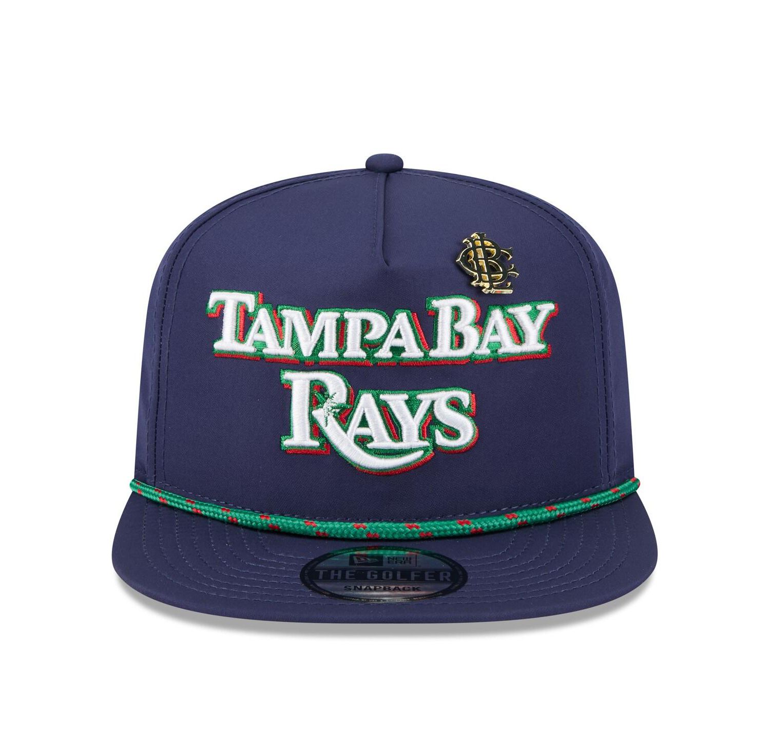 Men's Navy Tampa Bay Rays 2025 Big League Chew Golfer Snapback Hat