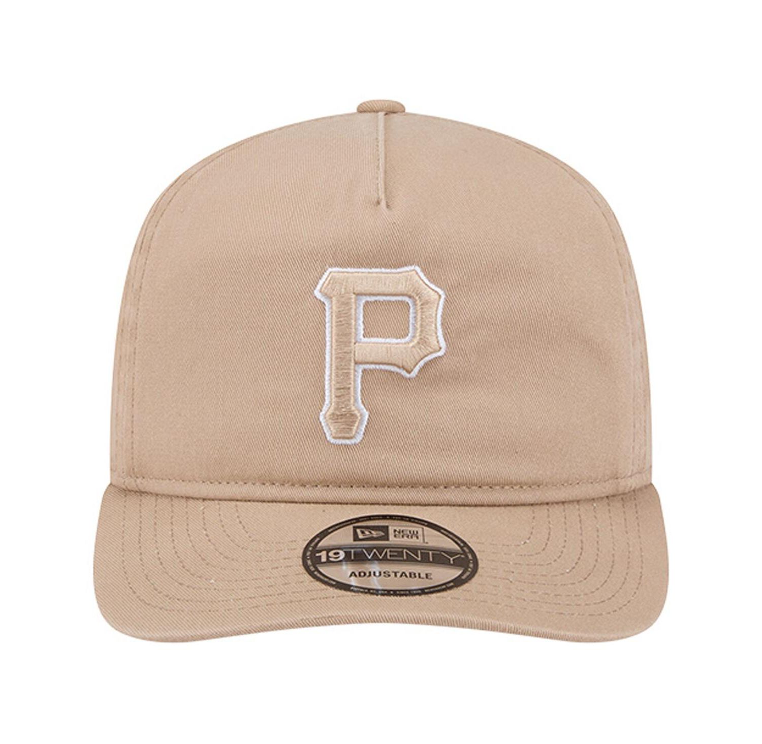 Men's Light Beige Pittsburgh Pirates Cam 19TWENTY Adjustable Hat