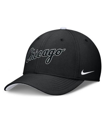 Men's Black Chicago White Sox Primetime Rise Dri-FIT Flex Hat