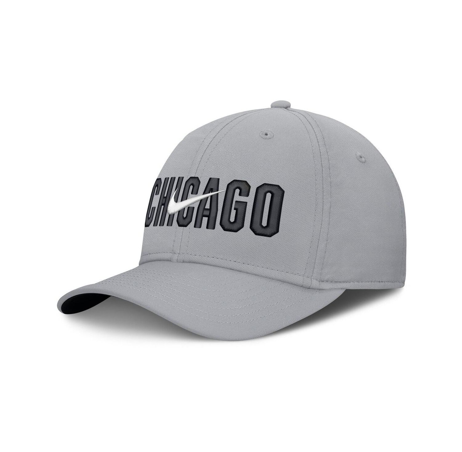 Men's Gray Chicago White Sox Primetime Dri-FIT Rise Bozz Flex Hat