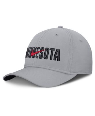 Men's Gray Minnesota Twins Primetime Dri-FIT Rise Bozz Flex Hat