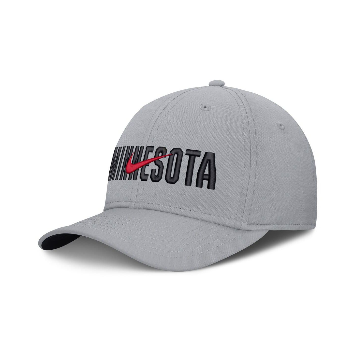 Мужская кепка Nike Gray Minnesota Twins Primetime Dri-FIT Rise Bozz Flex Hat — фото 1