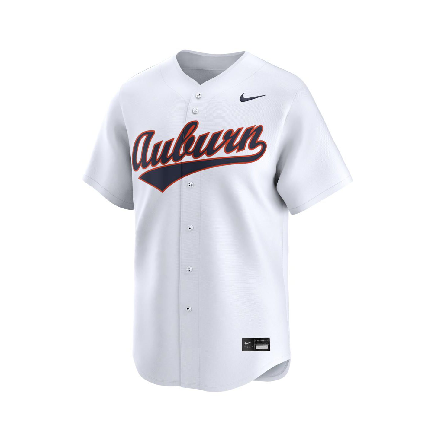 Мужской топ Nike White Auburn Tigers Home Limited Baseball Jersey — фото 2