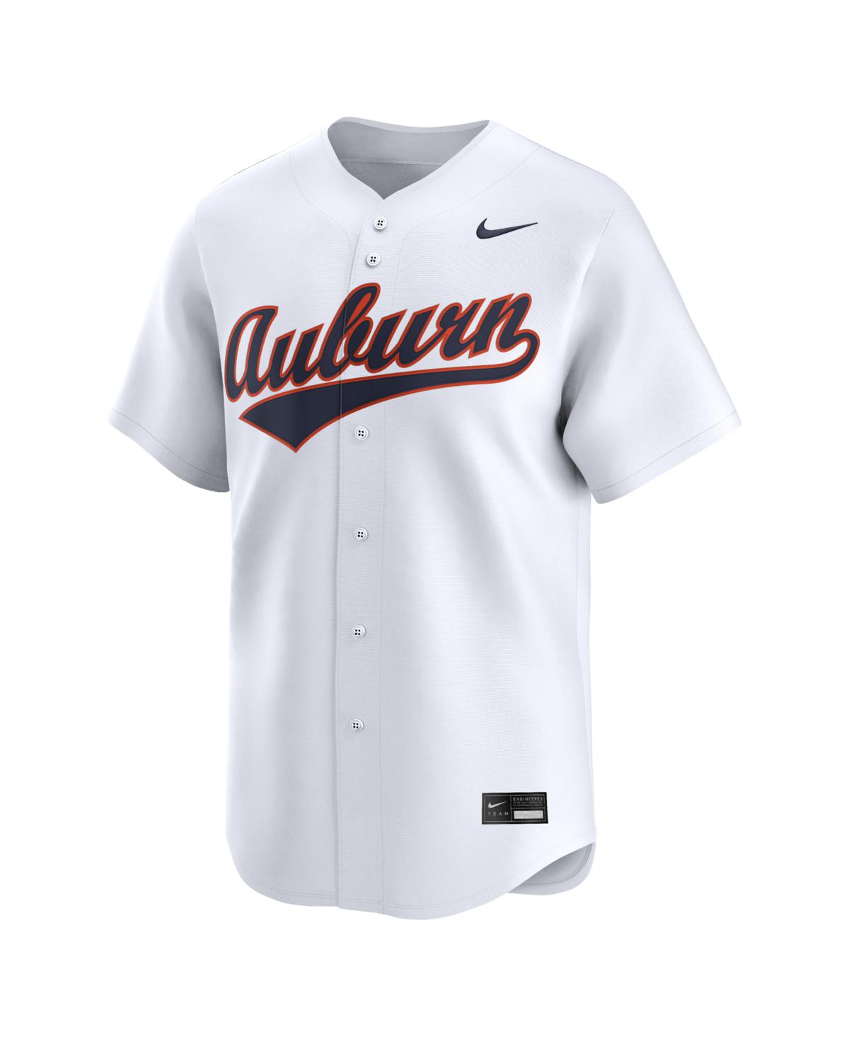Nike Men's White Auburn Tigers Home Limited Baseball Jersey
