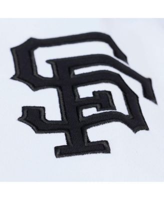 Men's White San Francisco Giants Cooperstown Collection Fleece Hoodie