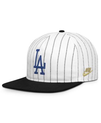 Men's White/Black Los Angeles Dodgers Cooperstown Collection Pro Adjustable Hat