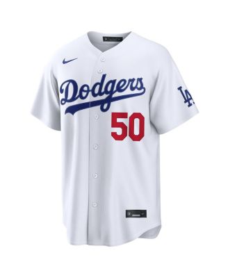Men's Mookie Betts White Los Angeles Dodgers Home Stadium Jersey
