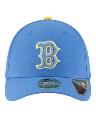 Men's Light Blue Boston Red Sox Player Replica 39THIRTY M-Crown Flex Hat