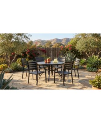 2-Piece Outdoor Dining Chair Set, Heavy-Duty Iron Frame with E-Coating, All-Weather Patio Chairs, Sandstone