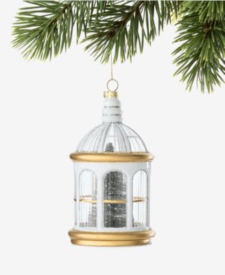 Gilded Glamour Birdcage Ornament