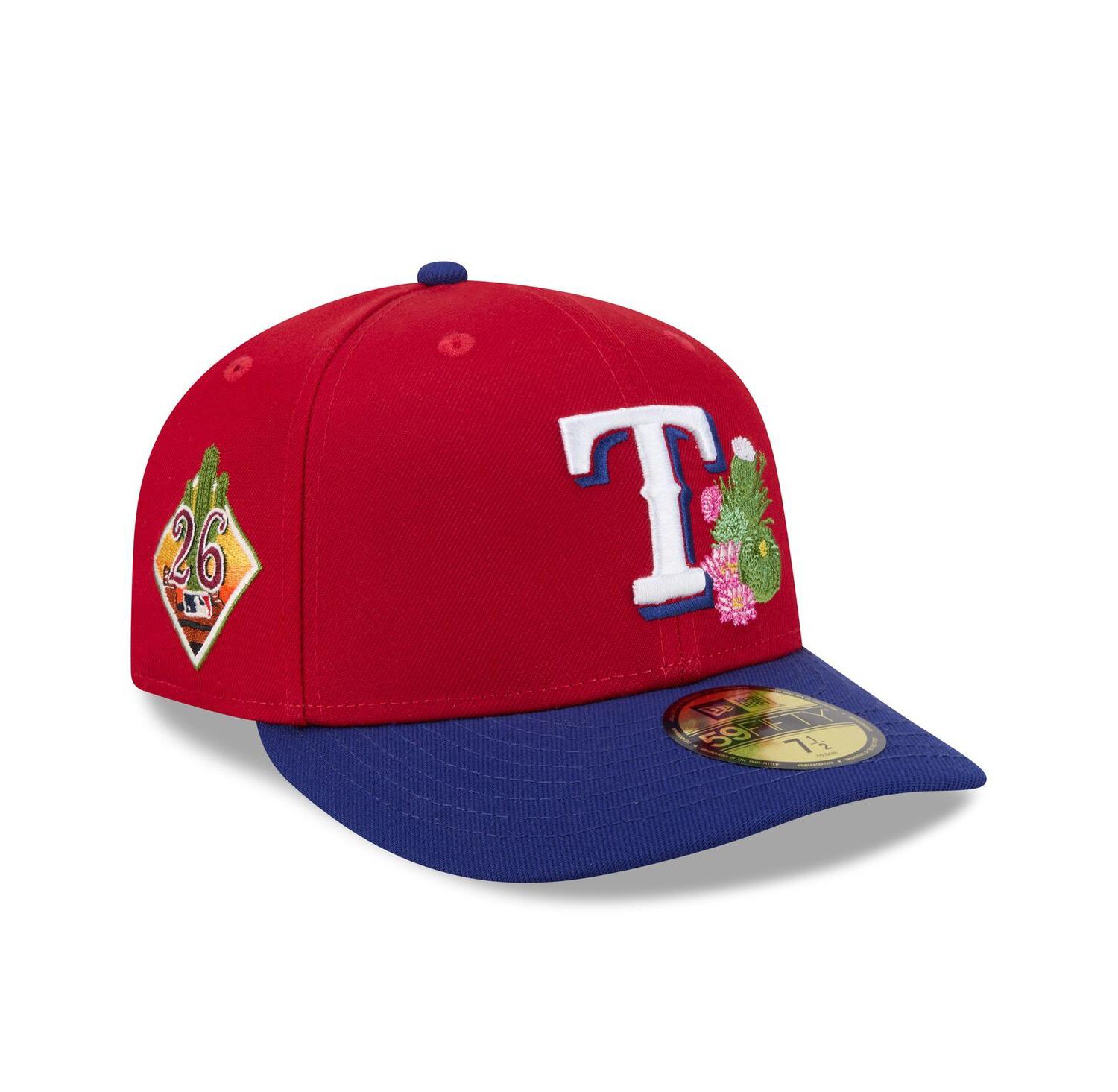 New Era Men's Red/Royal Texas Rangers 2026 Spring Training 59FIFTY Fitted Hat