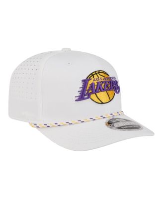 Men's White Los Angeles Lakers 2026 NBA All-Star Game Rope Vented 9SEVENTY Adjustable Hat