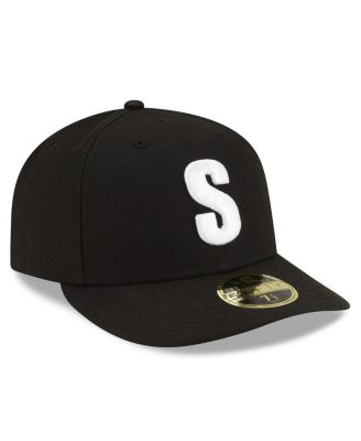 Men's Black Seattle Mariners Authentic Collection Low Profile 59FIFTY Fitted Hat